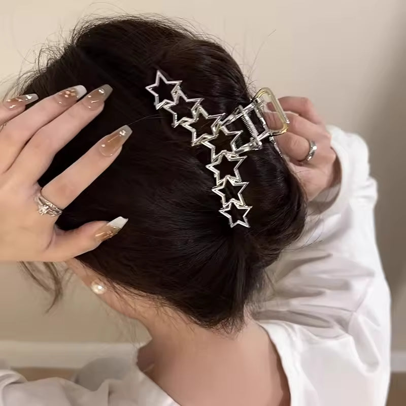 Y2K Star Hair Claw Clip