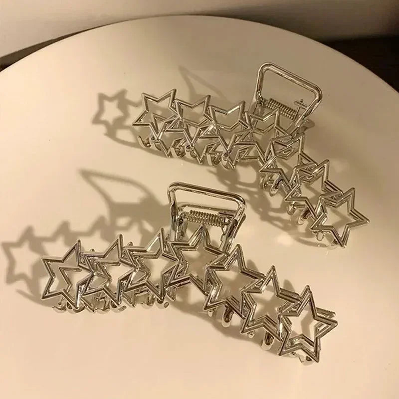 Y2K Star Hair Claw Clip