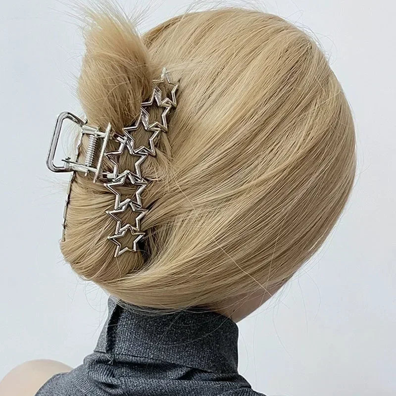 Y2K Star Hair Claw Clip