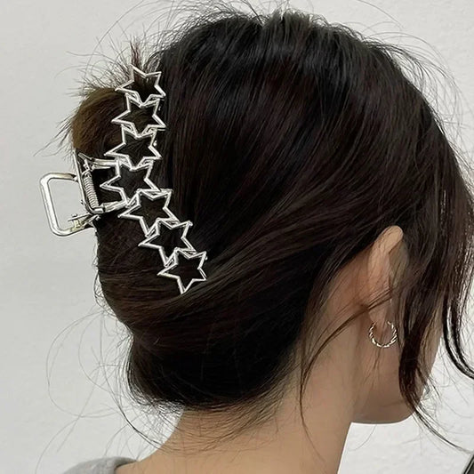 Y2K Star Hair Claw Clip